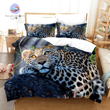 Housse de Couette Léopard Solitaire